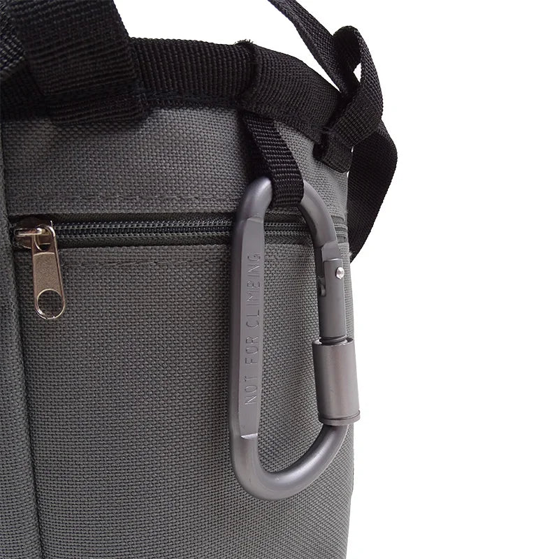 Rock Climbing Chalk Bag with Waterproof Pocket-2
