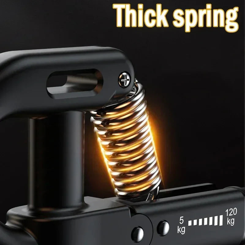 Adjustable Hand Grip Strengthener 5-120Kg, Black-3