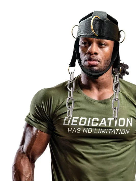Professional Neck Muscle Trainer for Boxing & Fitness(Black)-1